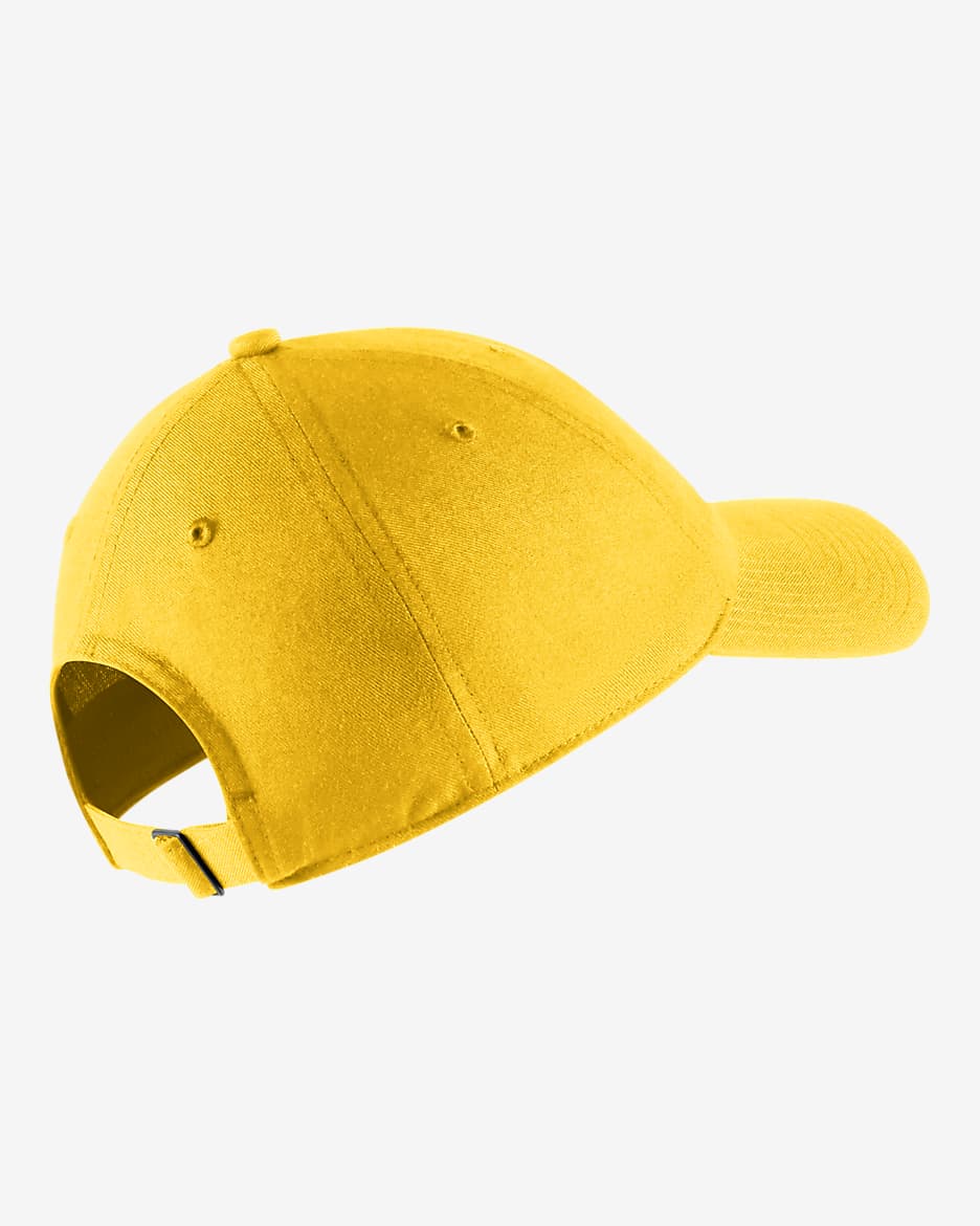 Michigan Heritage86 Nike College Logo Cap - Amarillo