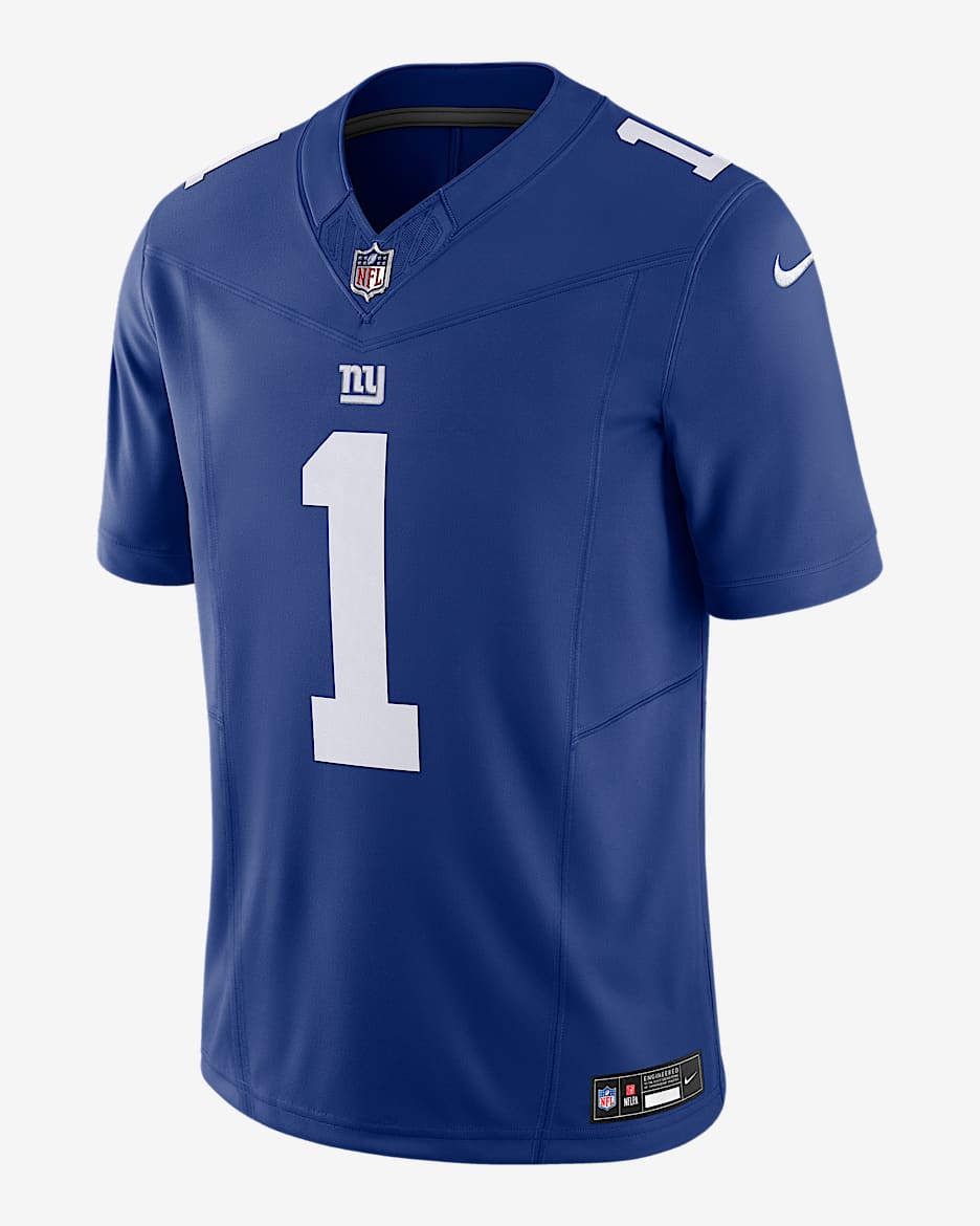 Malik Nabers New York Giants Men's Nike Dri-FIT NFL Limited Jersey - Rush Blue