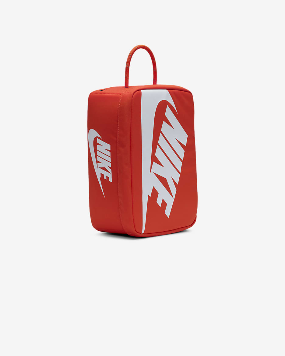 Sac à chaussures Nike (petite taille, 8 L) - Orange/Orange/Blanc