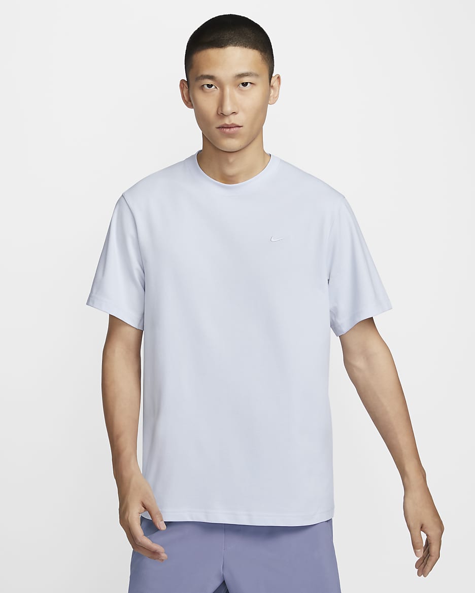 Nike Dri-FIT Primary Men's Training T-Shirt - Football Grey/Football Grey