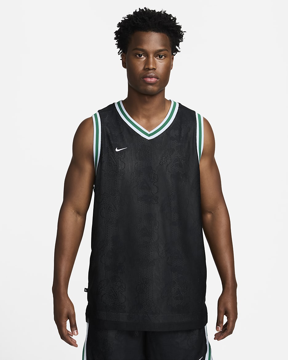 Maillot de basket Giannis Dri-FIT DNA pour homme - Noir/Blue Tint/Blanc