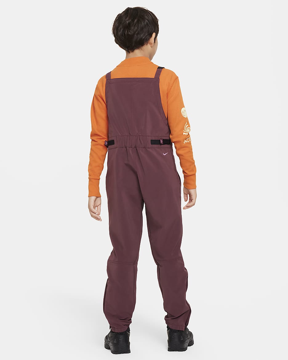 Nike ACG Storm-FIT Big Kids' Puddle Pants - Night Maroon/Violet Dust/Violet Dust