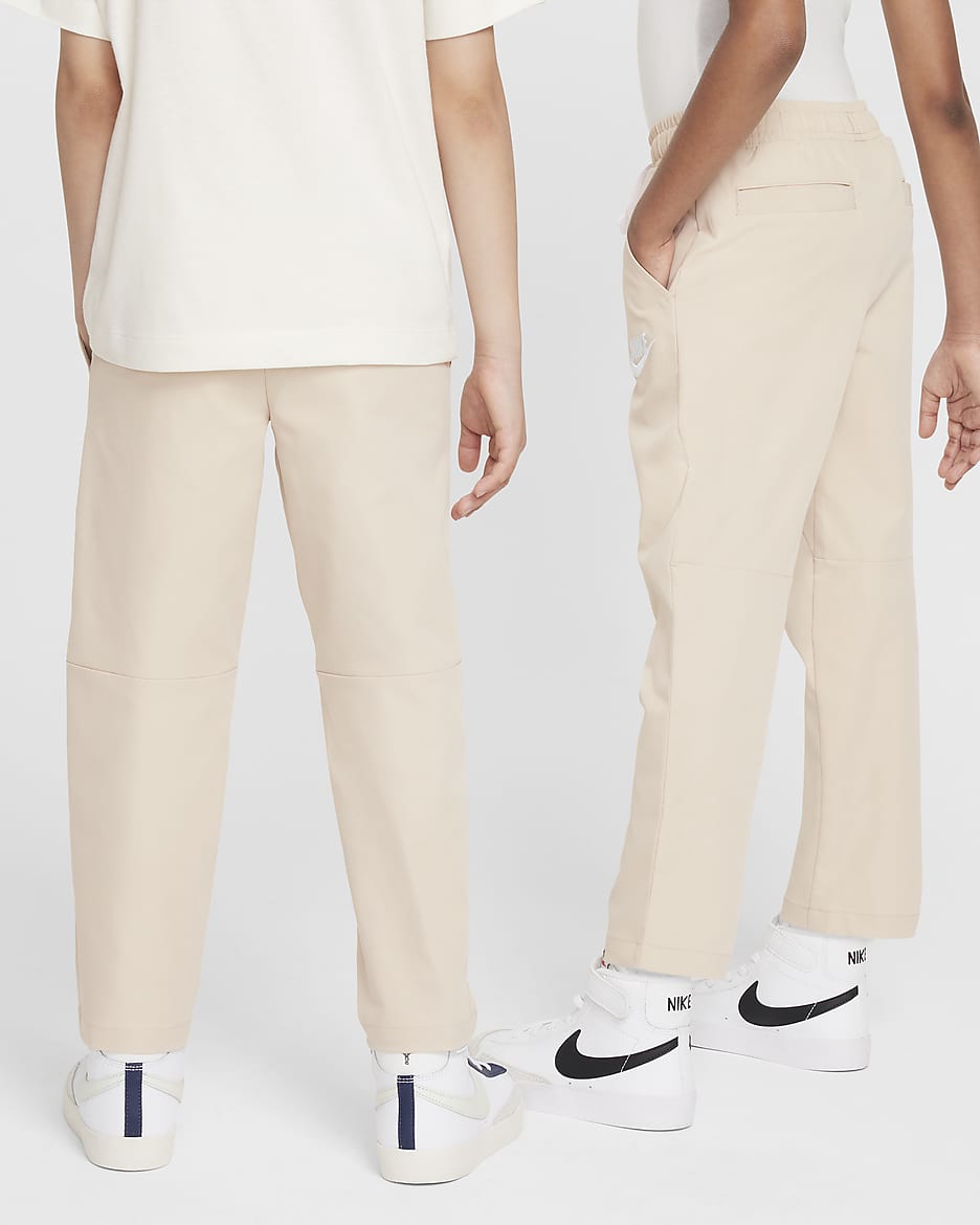 Nike Dri-FIT Little Kids' Woven Pants - Sanddrift