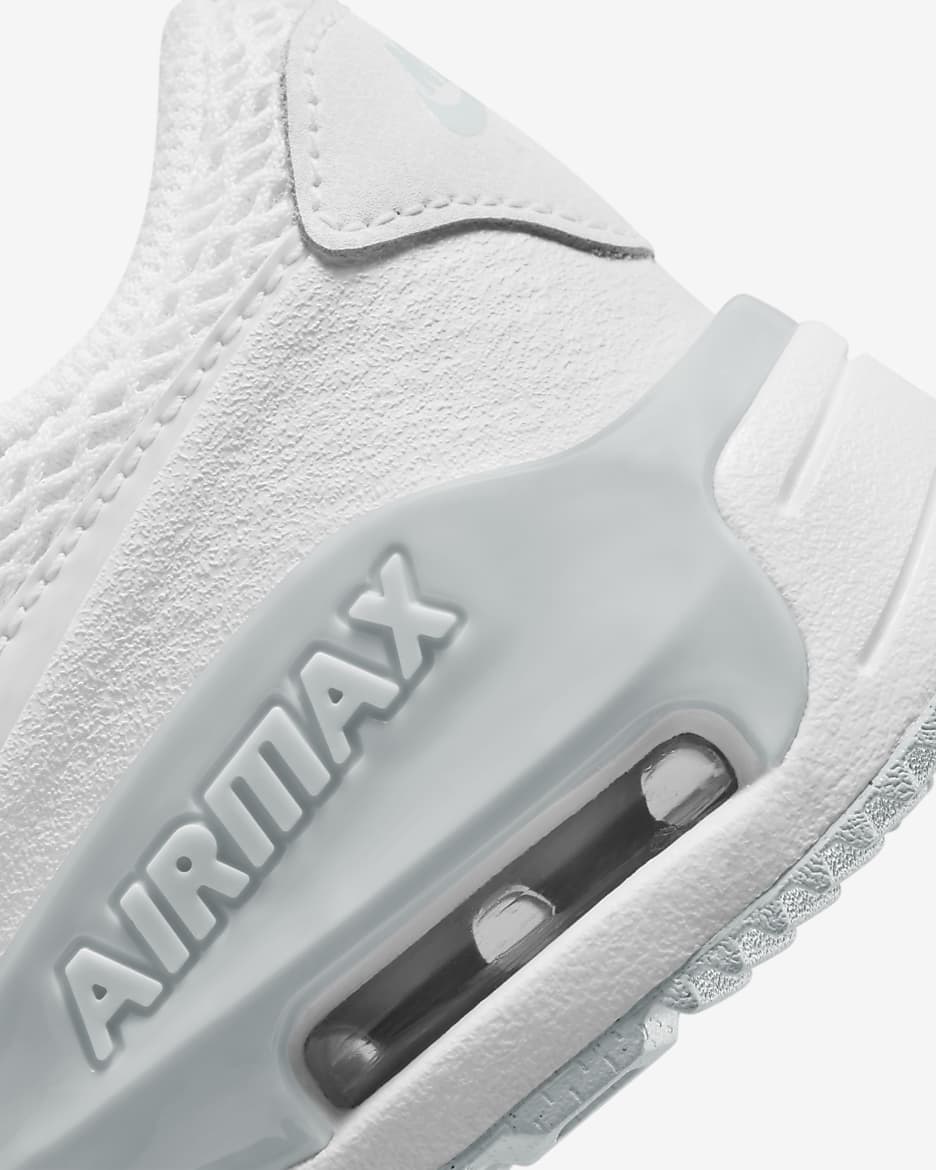 Nike Air Max SYSTM Younger Kids' Shoes - White/Pure Platinum/White