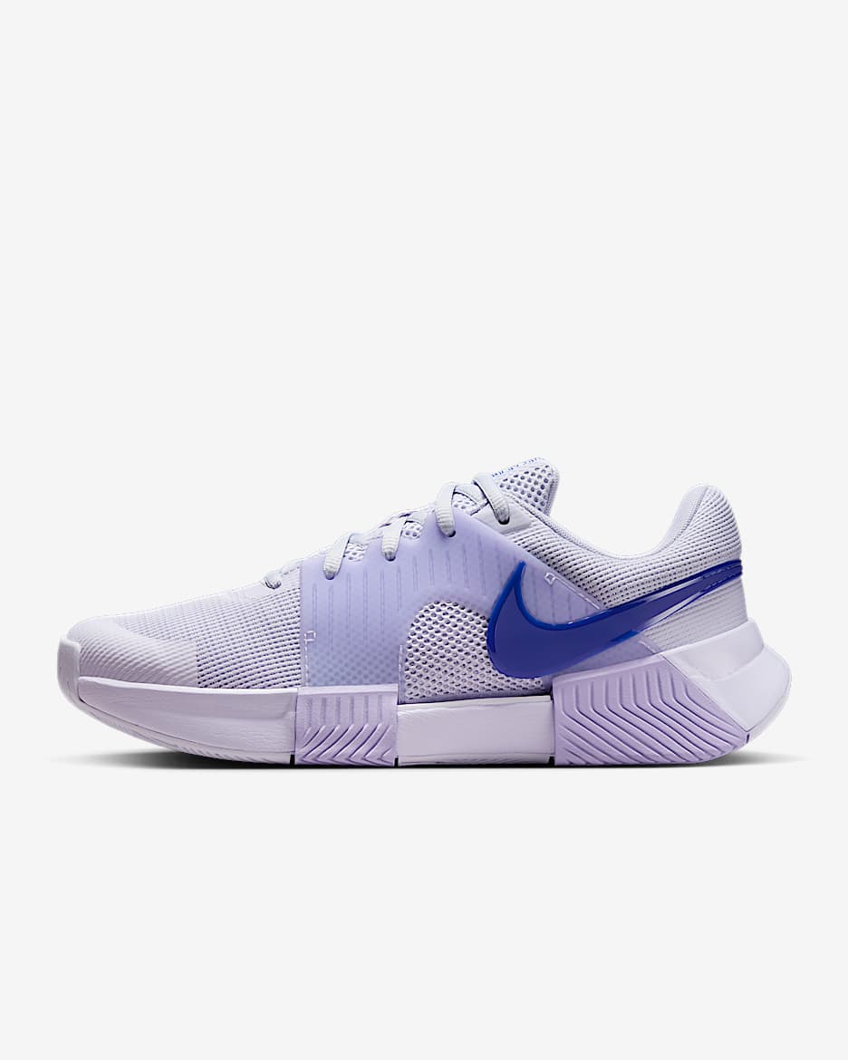 Nike Zoom GP Challenge 1 Women's Hard Court Tennis Shoes - Amethyst Tint/Hydrangeas/White/Deep Night
