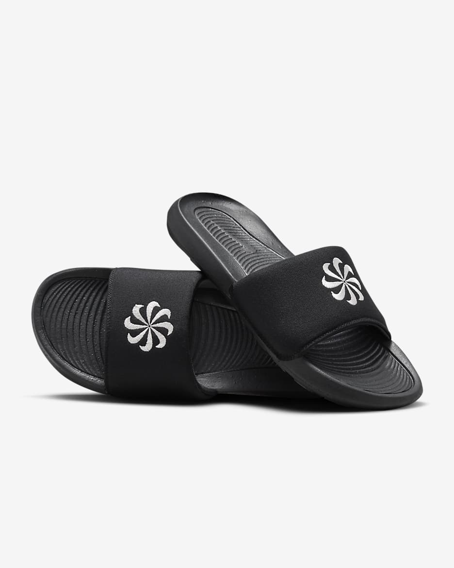 Nike Victori One Next Nature Men's Slides - Black/Black/Phantom