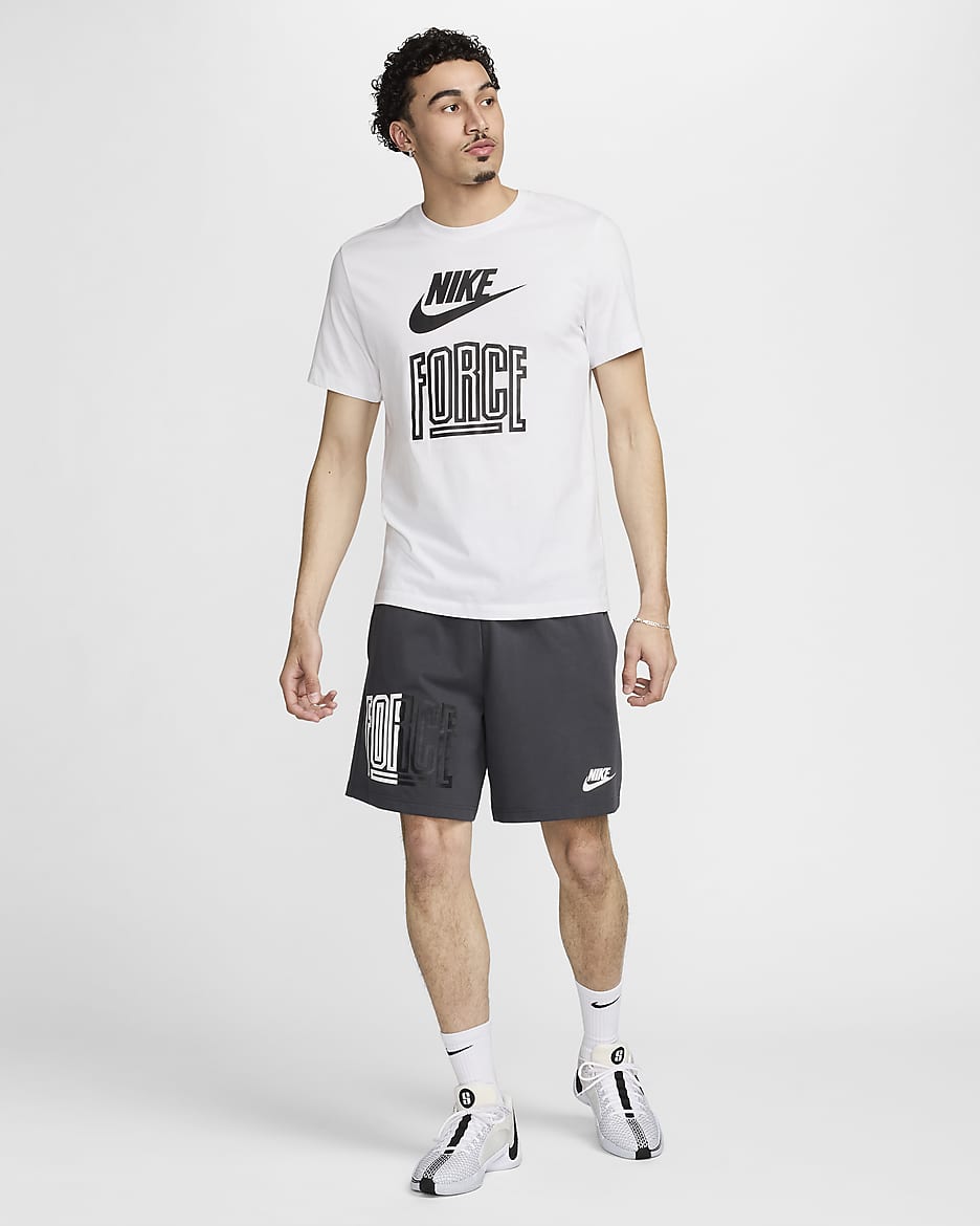 Shorts da basket Dri-FIT 20 cm Nike Starting 5 – Uomo - Dark Smoke Grey/Bianco