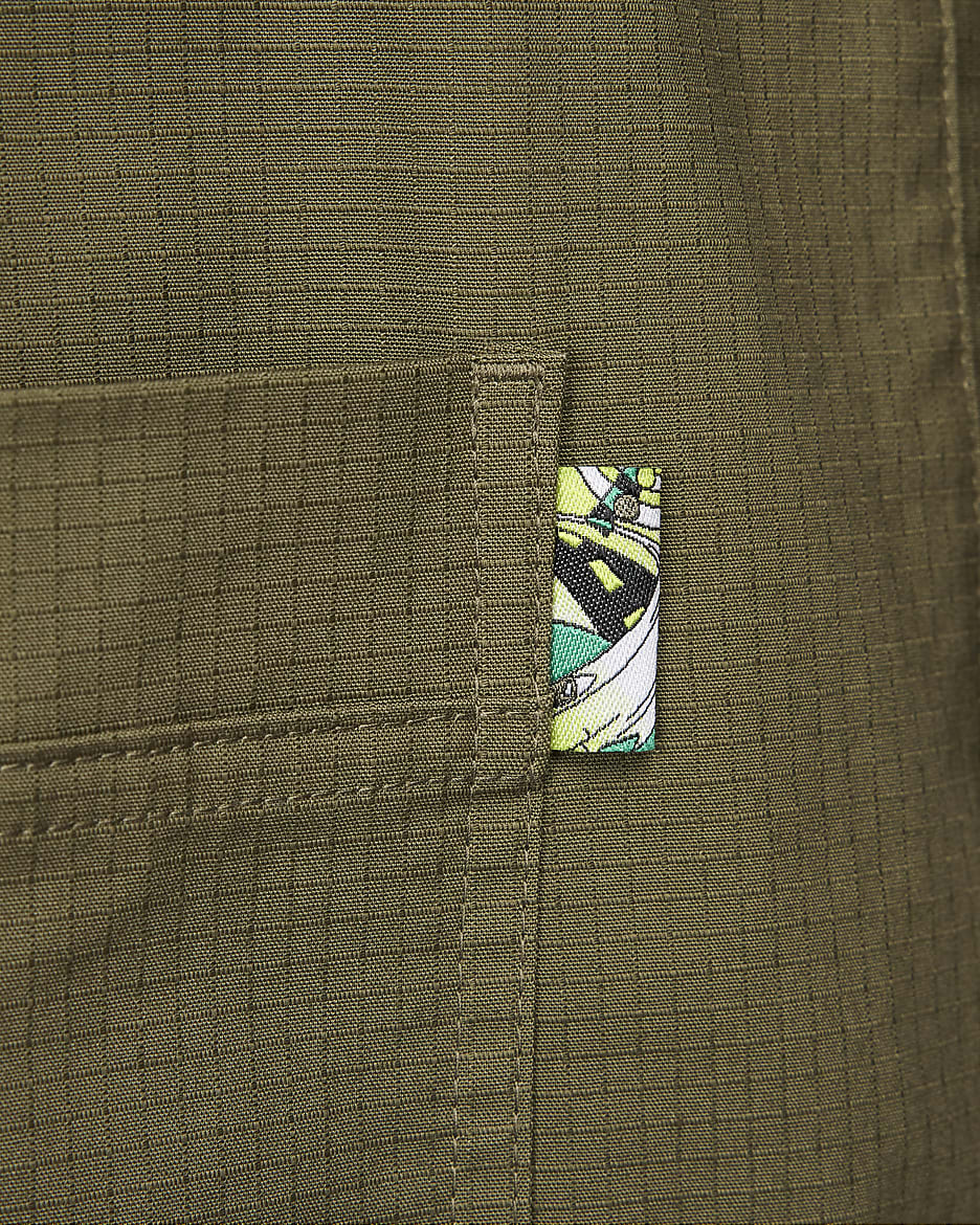 Nike SB Skate Overalls - Medium Olive/White