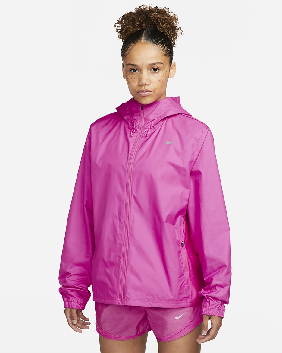 Nike Essential Women's Running Jacket - Active Fuchsia