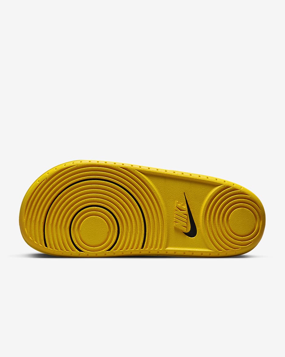 Chancla Nike Offcourt (NFL Pittsburgh Steelers) - Antracita/Oro universitario/Blanco