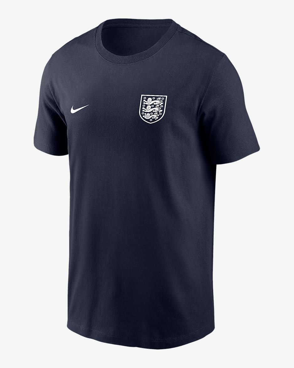 England Men's Nike Dri-FIT Soccer T-Shirt - Navy