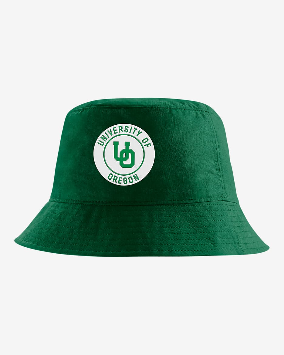 Oregon Nike College Bucket Hat - Apple Green