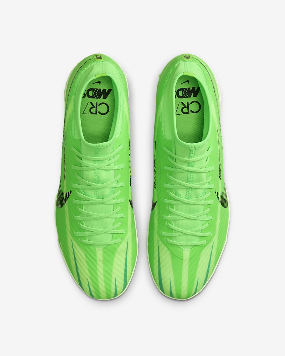 Nike Superfly 9 Academy Mercurial Dream Speed TF High-Top Football Shoes - Green Strike/Stadium Green/Black