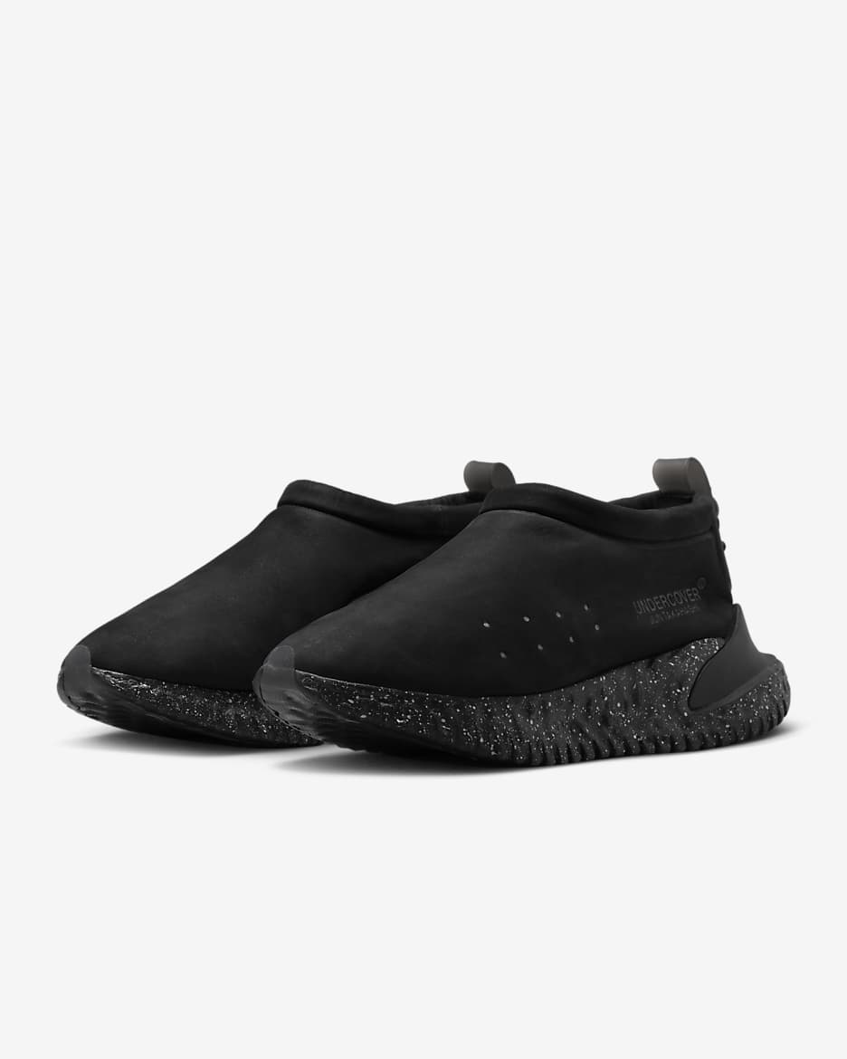 Nike Moc Flow x UNDERCOVER Men's Shoes - Black/Black/Black