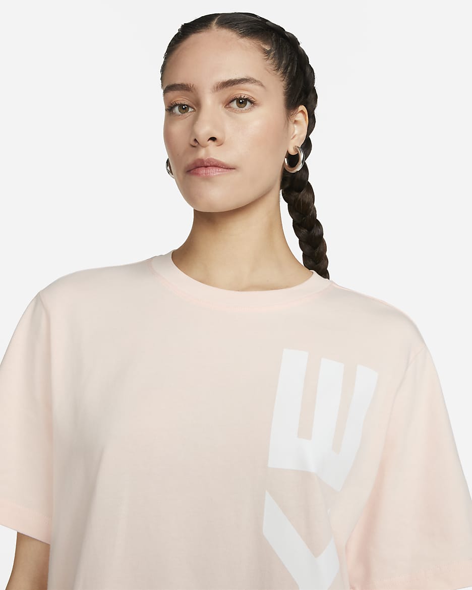 Nike Air Women's T-Shirt - Guava Ice/White