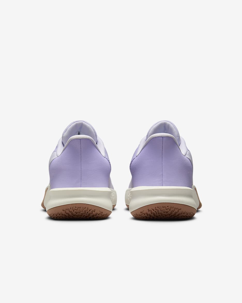 รองเท้าบาสเก็ตบอลผู้ชาย Nike Precision 7 - Barely Grape/Sail/Dusted Clay/Lilac Bloom