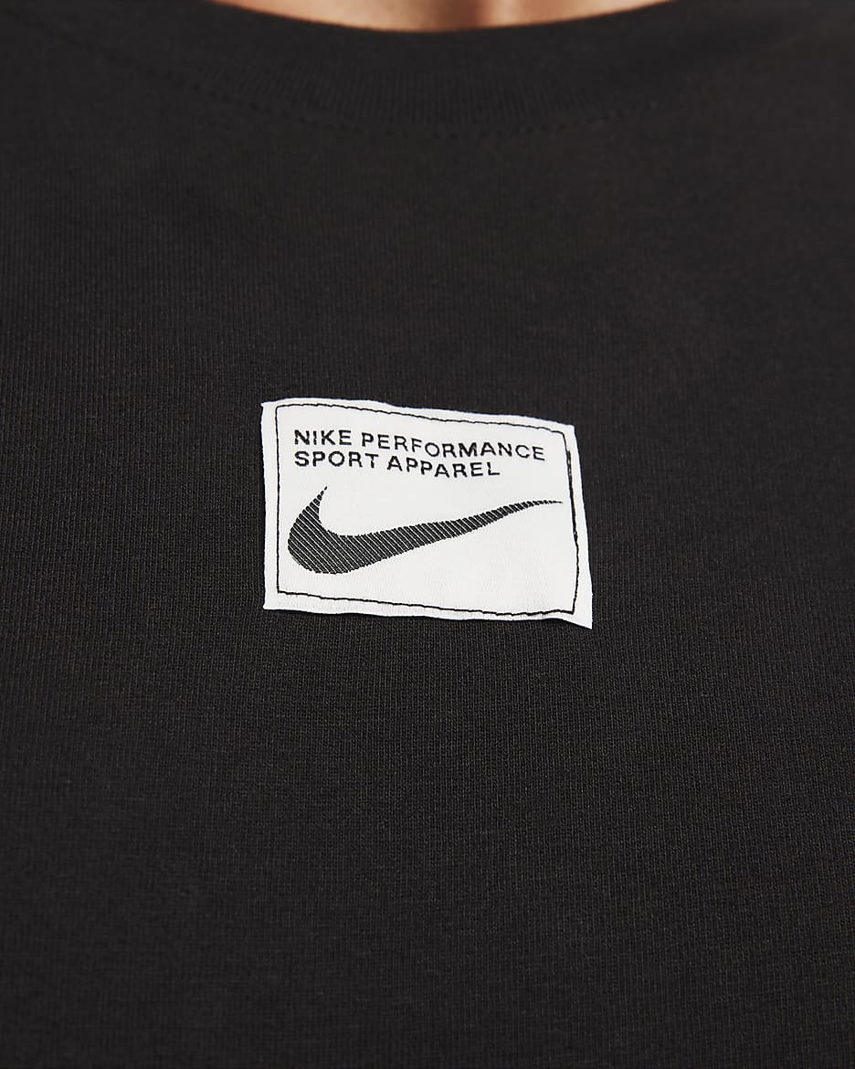 Nike Dri-FIT Men's Fitness T-Shirt - Black