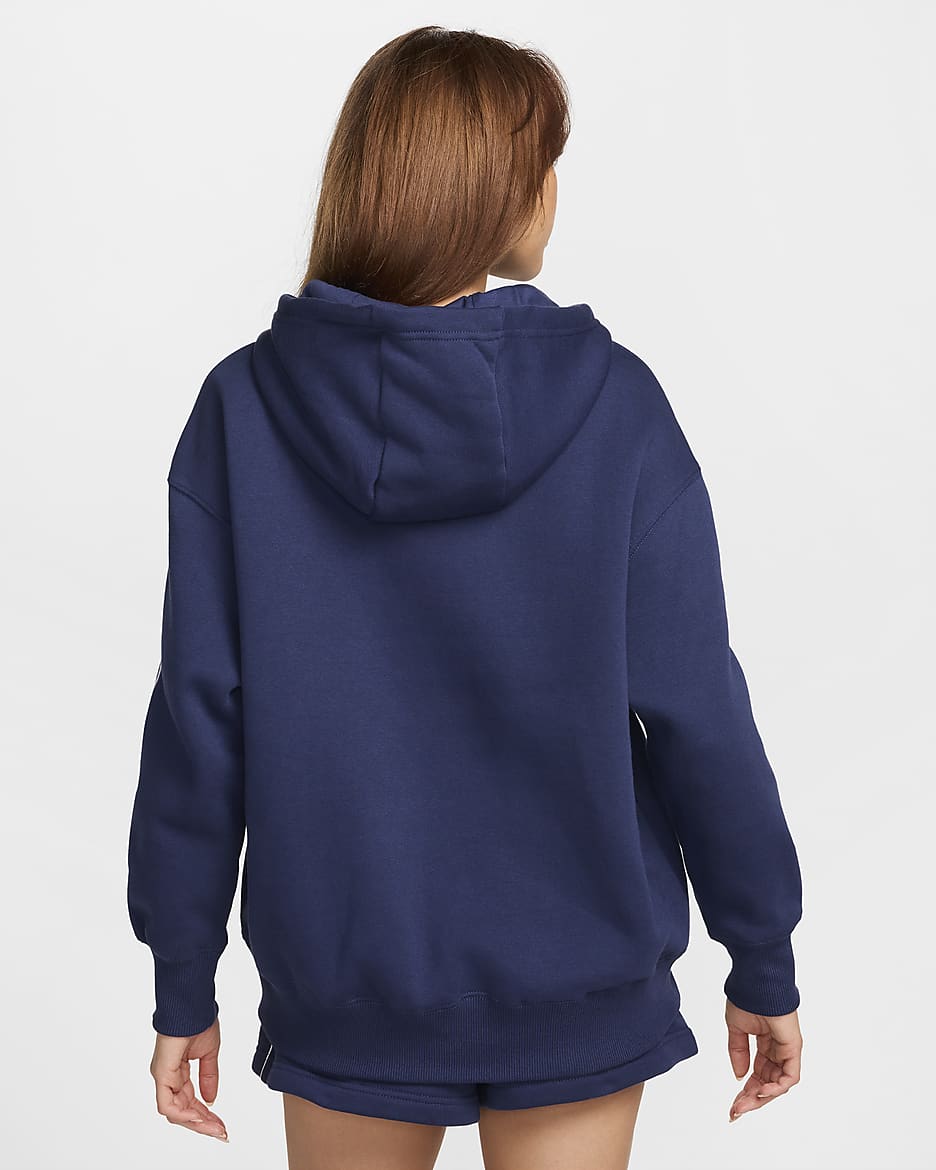 Nike Sportswear Phoenix Fleece hoodie voor dames - Midnight Navy