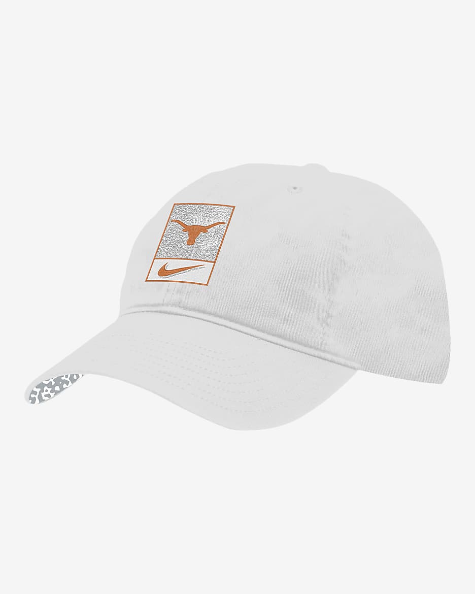 Texas Heritage86 Nike College Cap - White