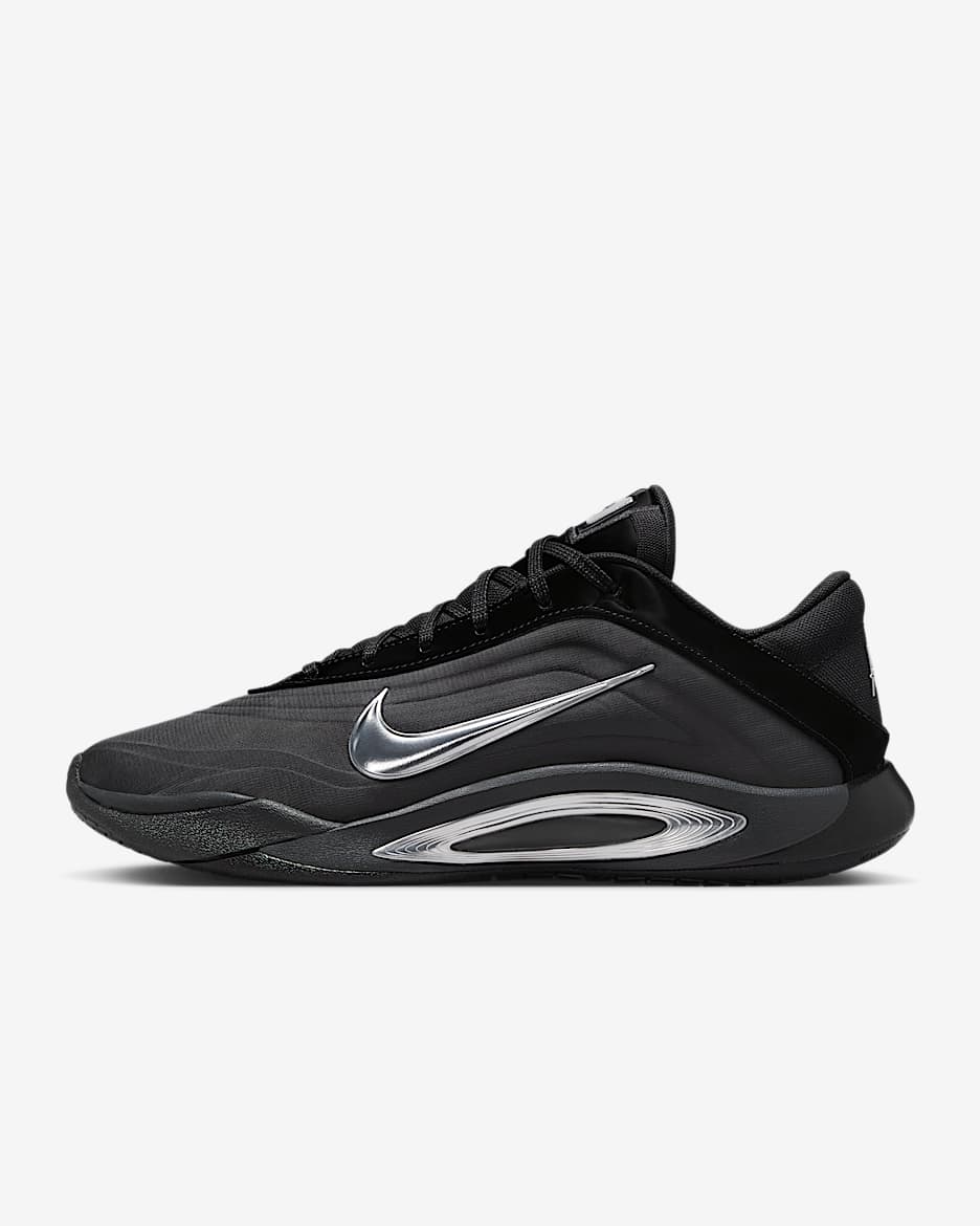 A'One "MVPs" A'ja Wilson Basketball Shoes - Black/Dark Smoke Grey/Dark Grey/Metallic Silver