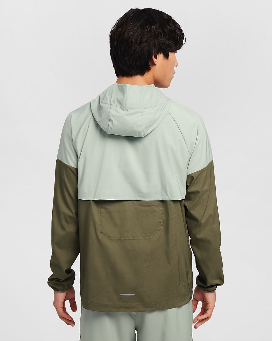 Nike Windrunner Men's Repel Running Jacket - Jade Horizon/Medium Olive