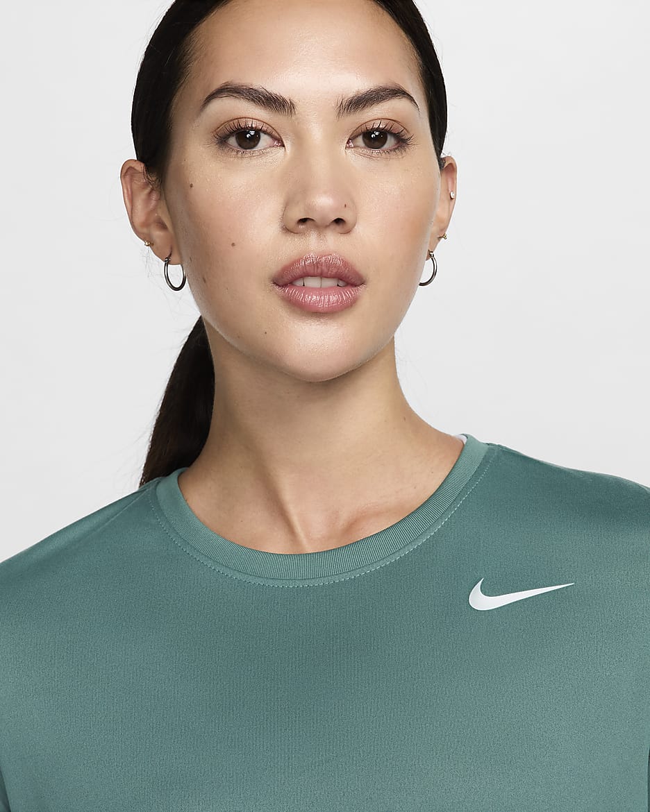 Playera para mujer Nike Dri-FIT - De costa a costa/Blanco