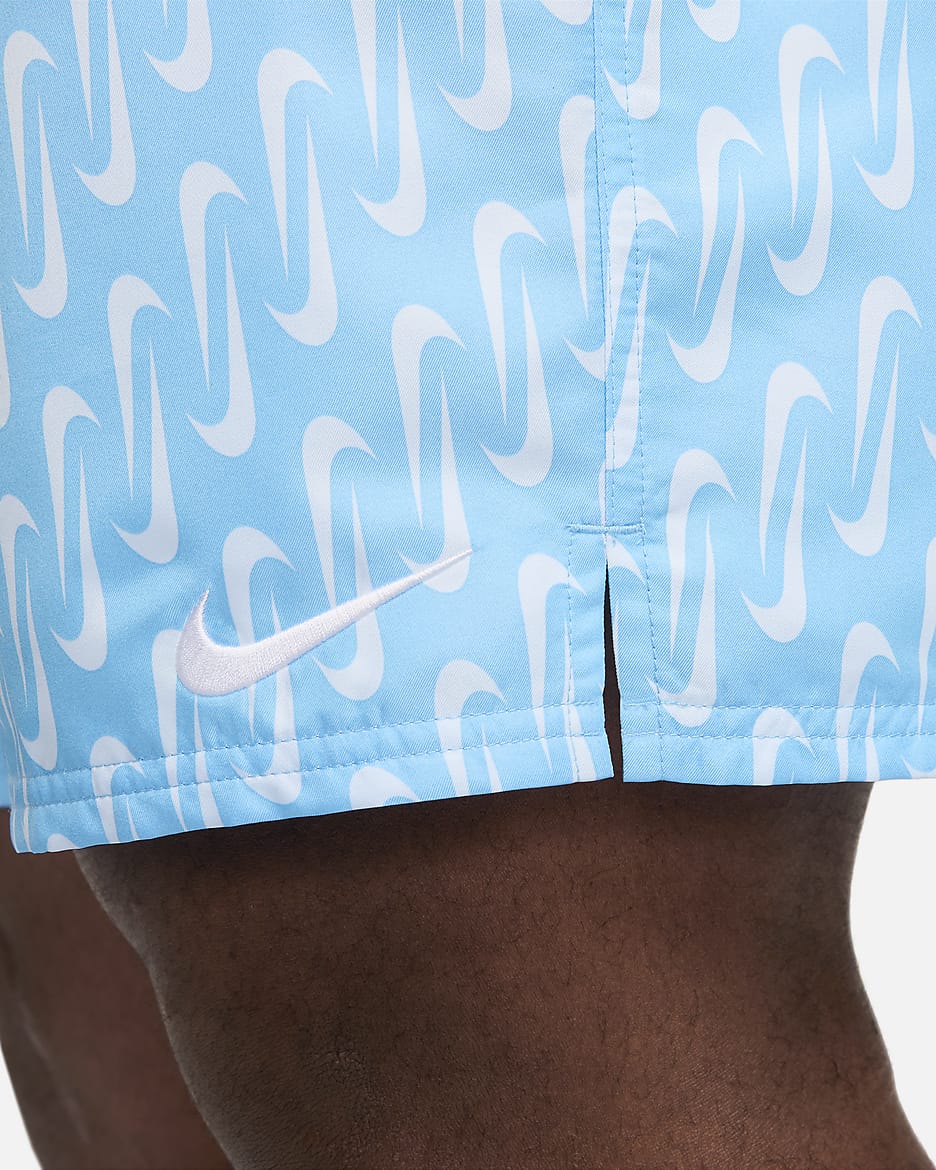 Nike Swim Men's 9" Volley Shorts (Extended Size) - Aquarius Blue