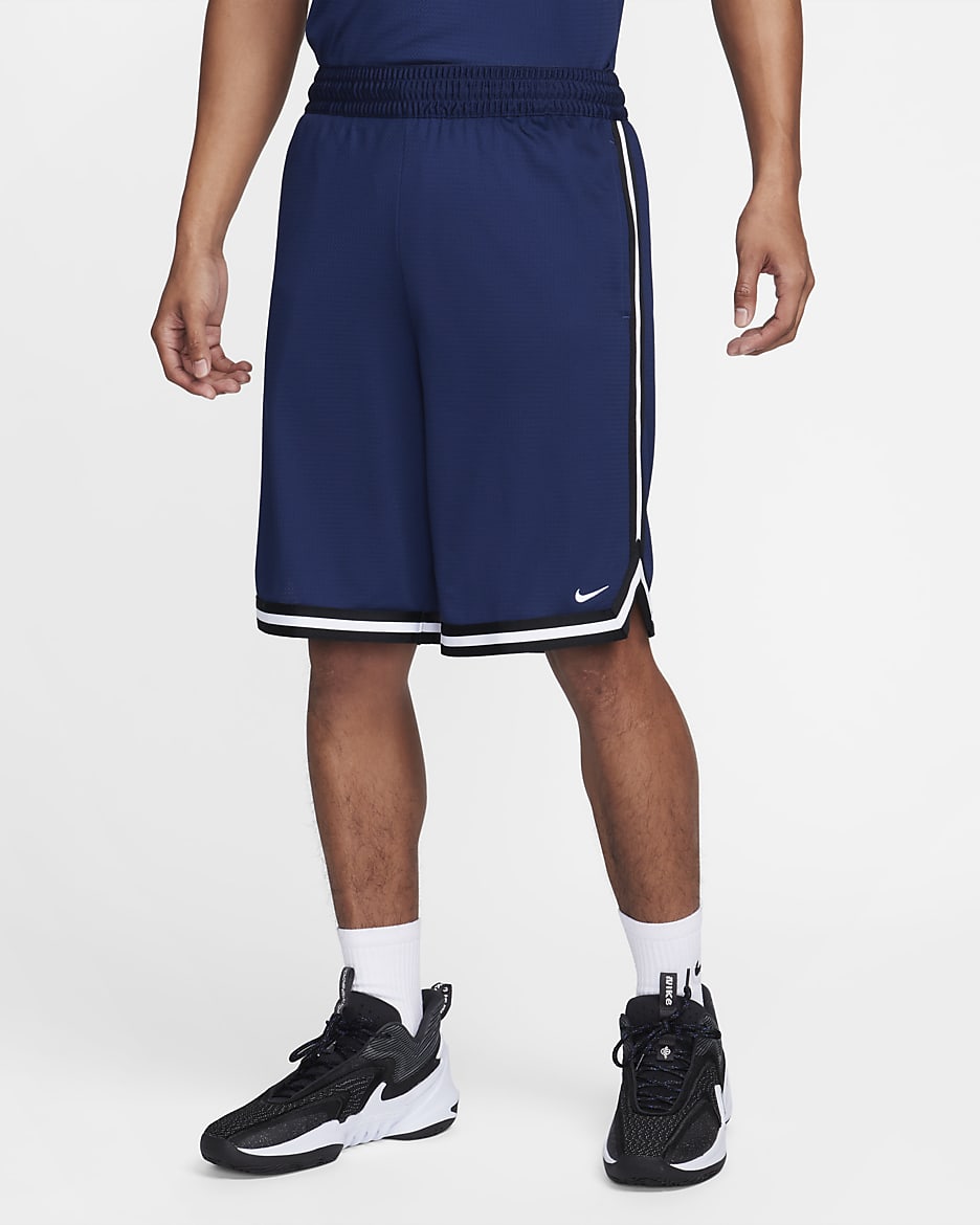 Nike DNA Men's Dri-FIT 10" Basketball Shorts - Midnight Navy/Black/White