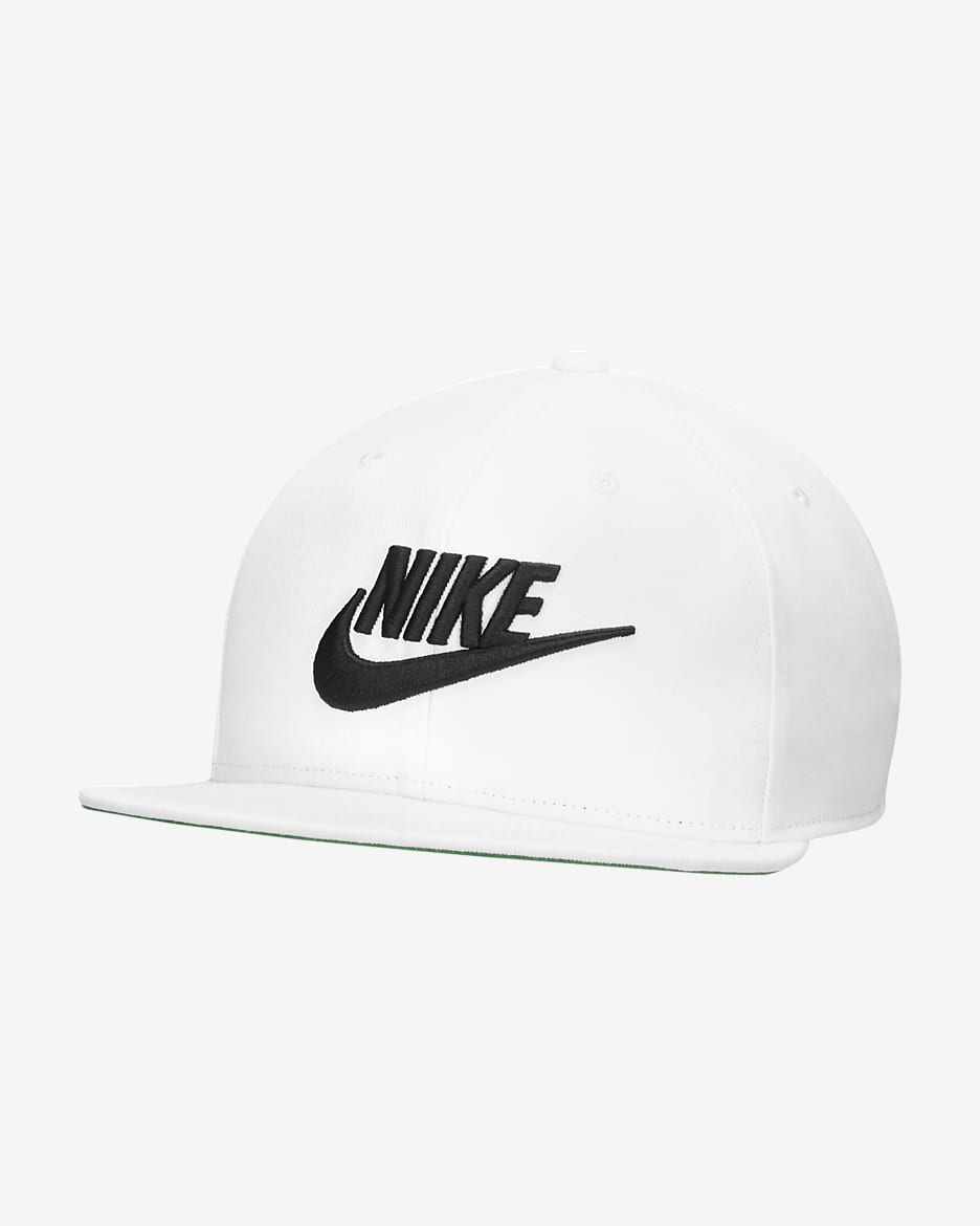 ナイキ スポーツウェア Dri-FIT プロ フューチュラ アジャスタブル キャップ - ホワイト/パイングリーン/ブラック/ブラック