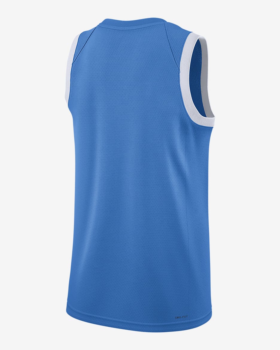 Maillot Nike Basketball Grèce Limited Extérieur pour femme - Light Photo Blue/Blanc