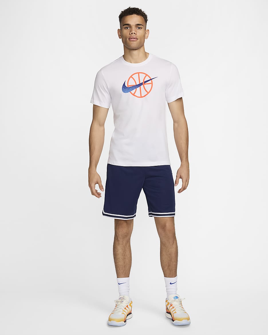 Nike Dri-FIT férfi kosárlabdás póló - Fehér