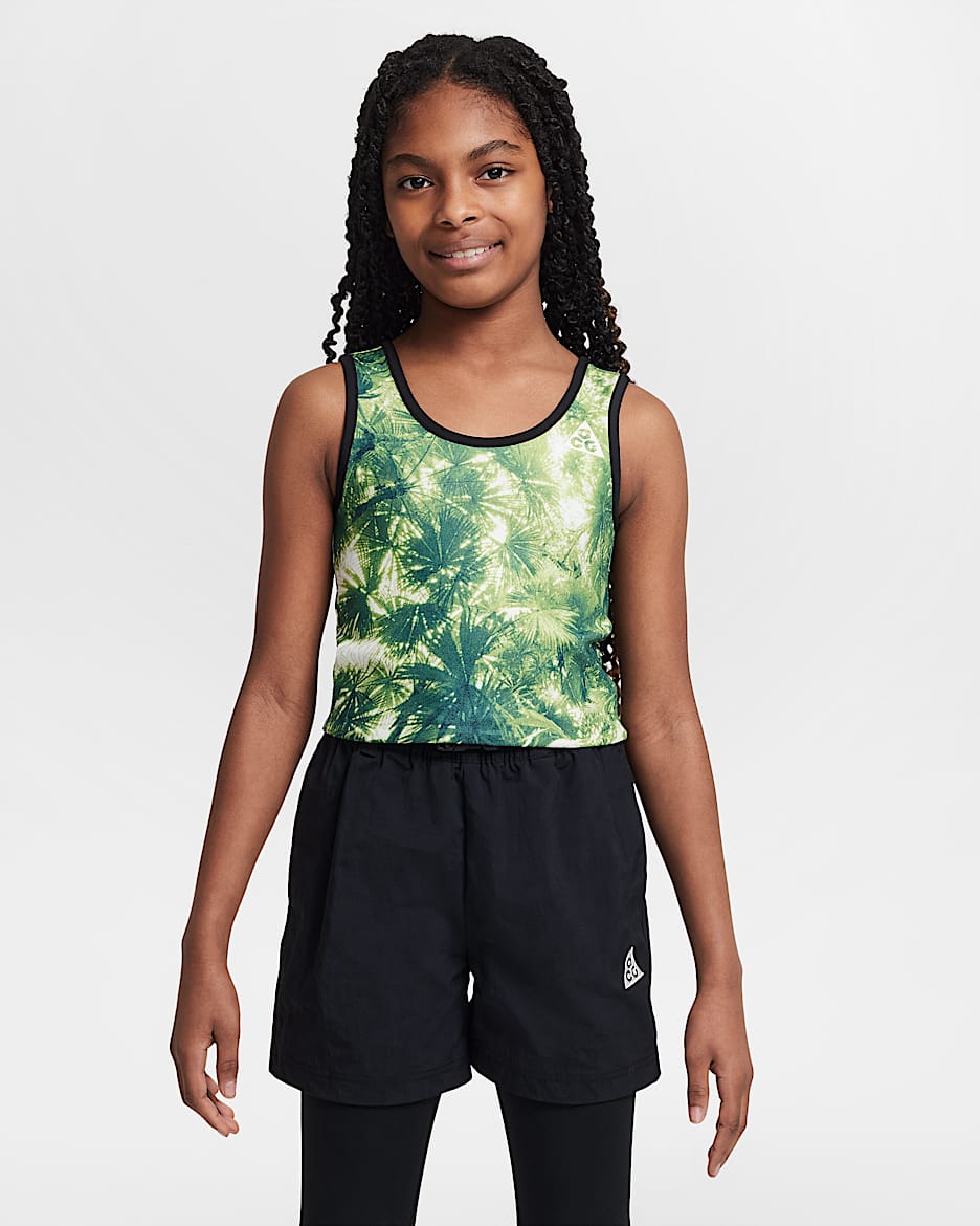 Nike ACG Older Kids' (Girls') Reversible Tank Top - Black/Summit White
