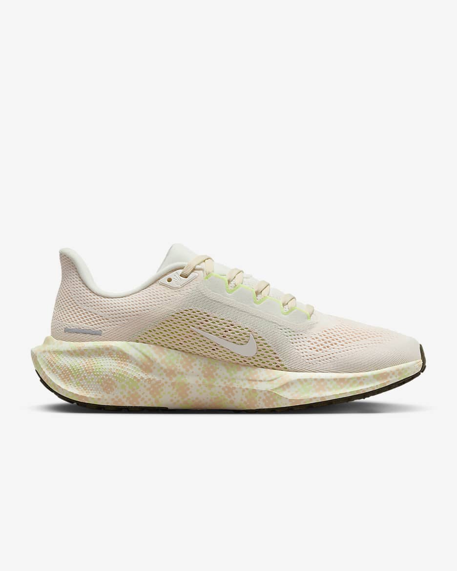 Tenis de correr en carretera para mujer Nike Pegasus 41 - Vela/Tinte carmesí/Verde vapor/Vela