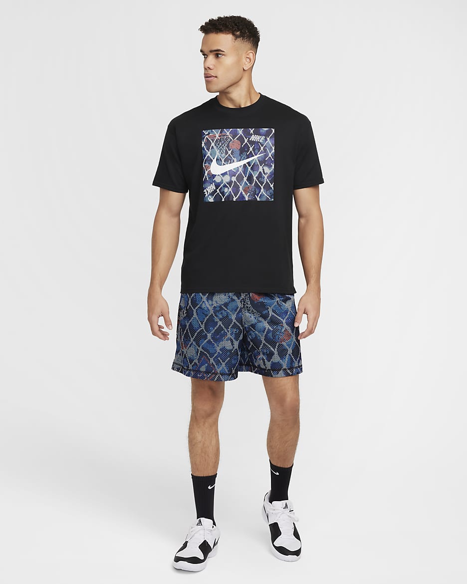 Nike Men's Max90 Basketball T-Shirt - Black