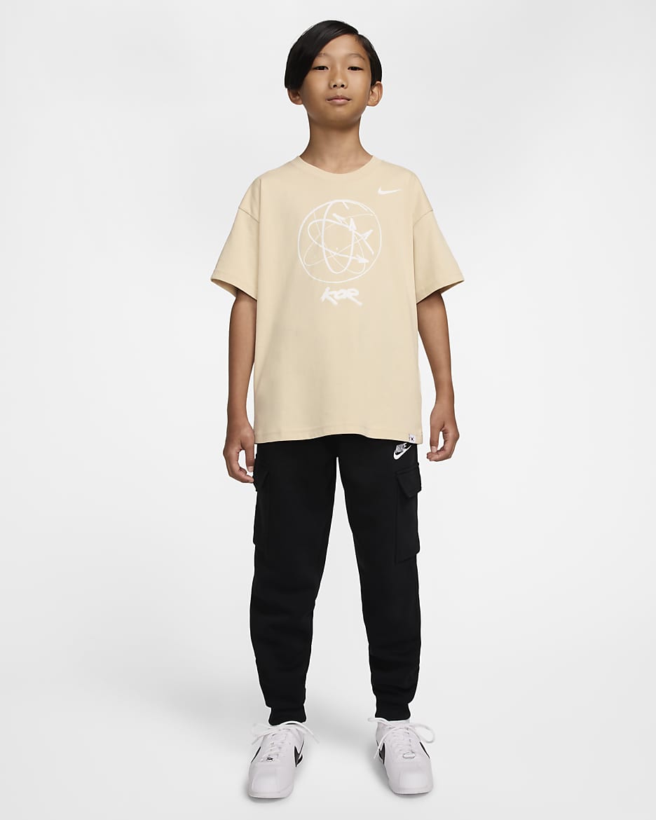 Korea Max90 Older Kids' Nike Breaking T-Shirt - Sand Drift