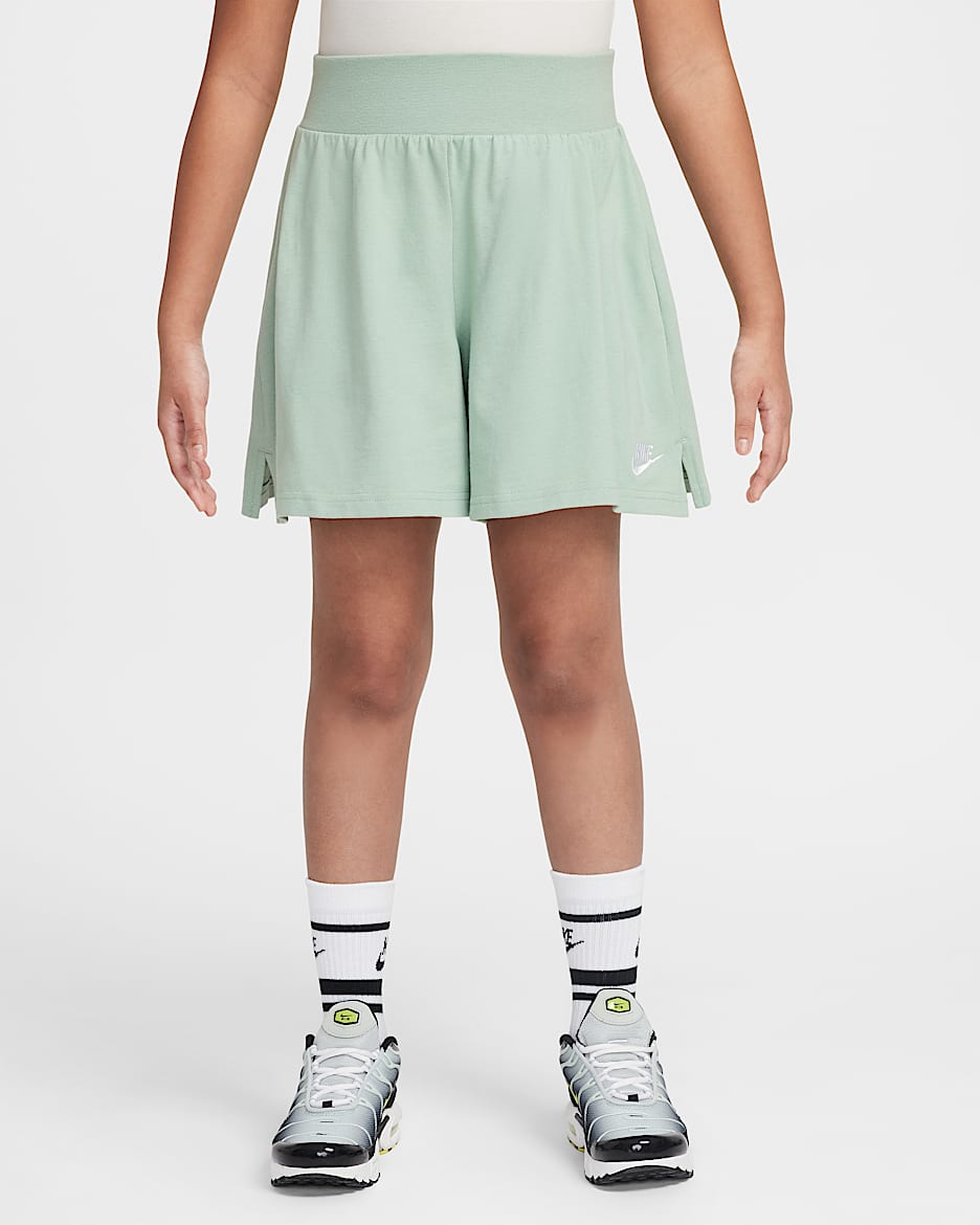 Short Nike Sportswear pour Fille plus âgée - Steam/Blanc