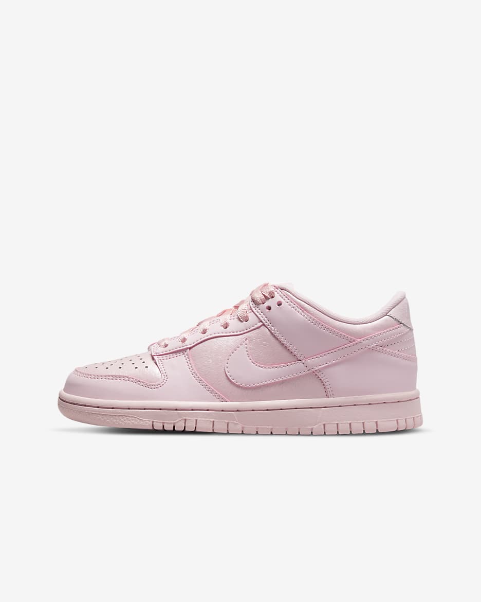 รองเท้าเด็กโต Nike Dunk Low SE - Prism Pink/Prism Pink/Prism Pink
