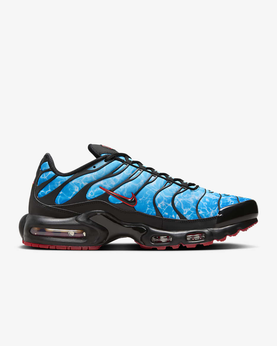 nike air max plus blue and pink