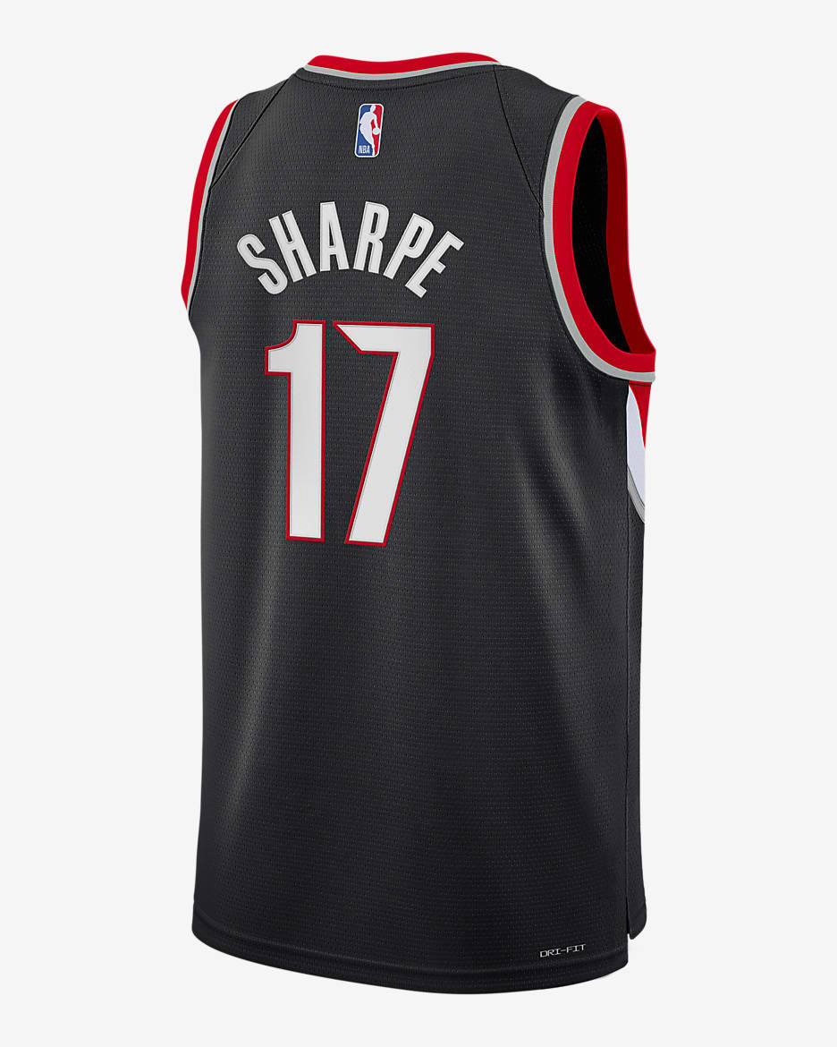 Shaedon Sharpe Portland Trail Blazers 2024/25 Icon Edition Big Kids