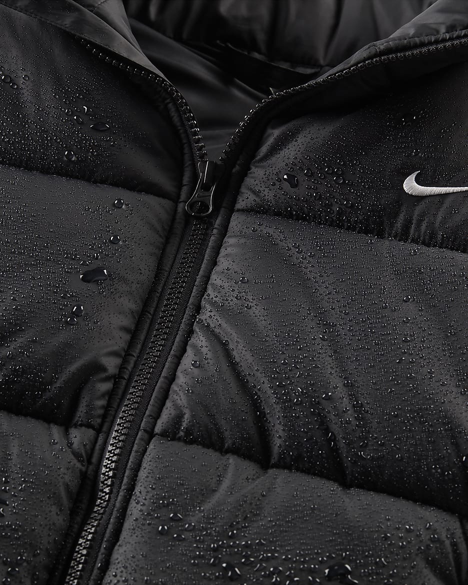 Nike Sportswear Classic Puffer Therma-FIT laza női mellény - Fekete/Fehér