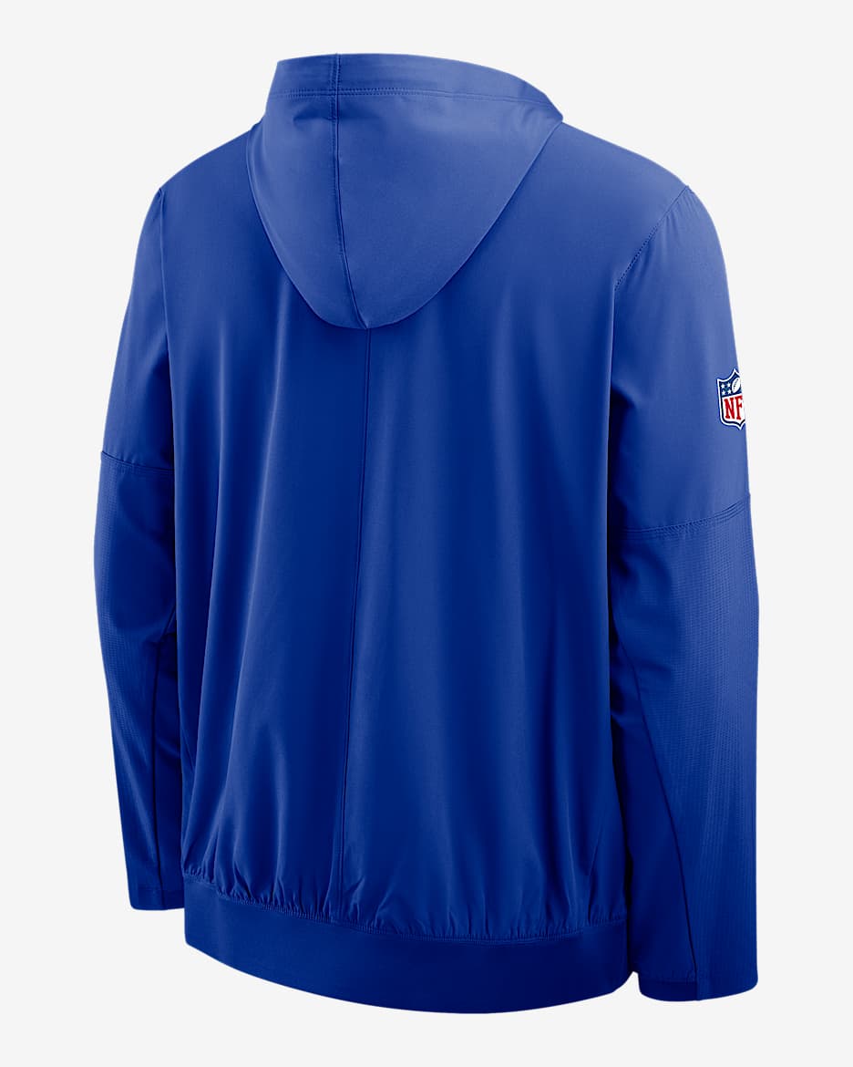 Seattle Seahawks Alt Option Route Anorak Men's Nike NFL 1/2-Zip Hooded Jacket