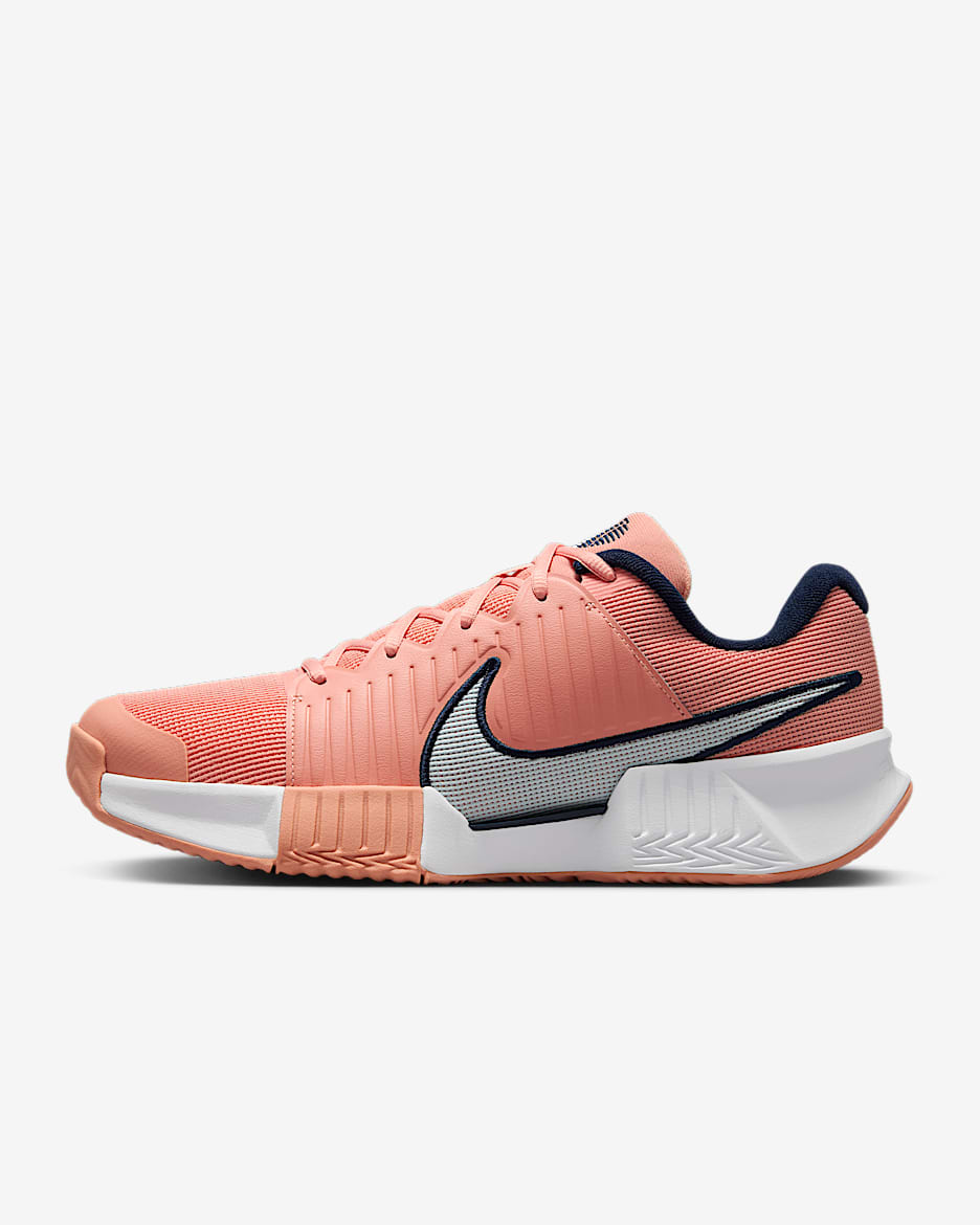 Nike Zoom GP Challenge Pro Men's Clay Court Tennis Shoes - Apricot Agate/White/Obsidian/Glacier Blue