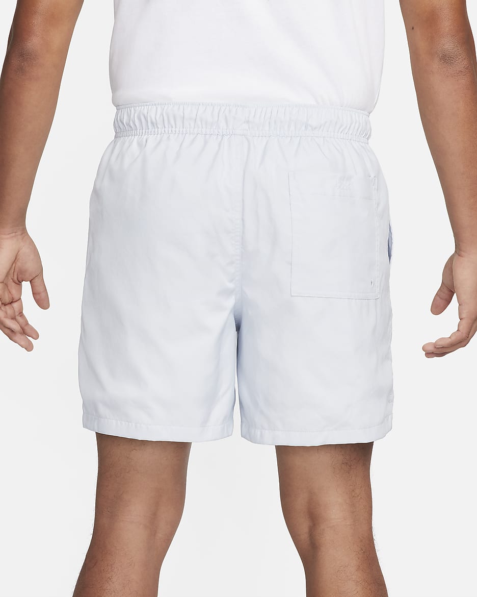 Short Flow tissé Nike Club pour homme - Pure Platinum/Blanc