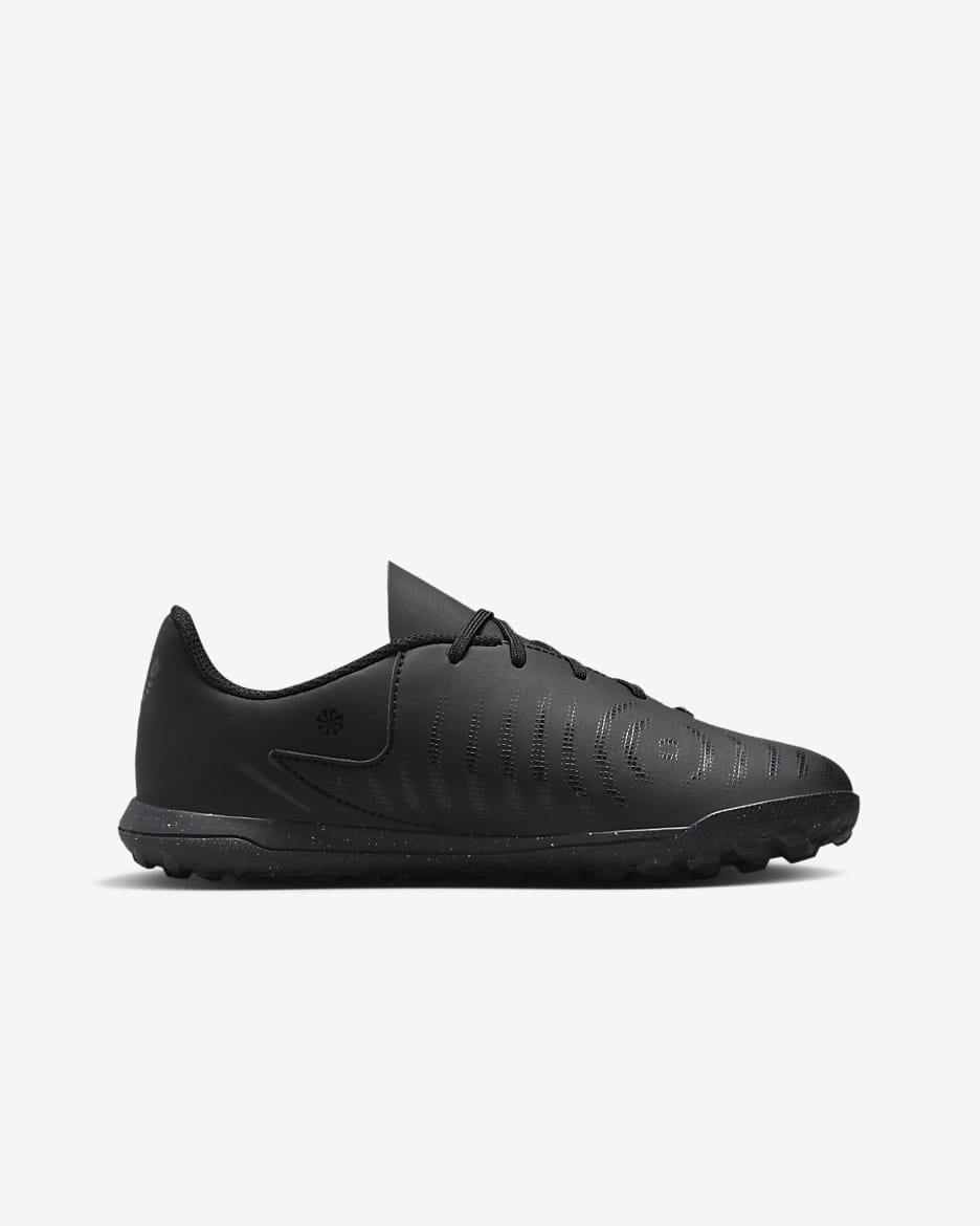 Fotbollssko Nike Jr. Phantom GX 2 Club TF för barn/ungdom - Svart/Svart