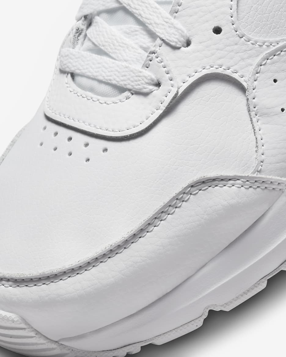 Nike Air Max SC Leather Men's Shoes - White/White/White