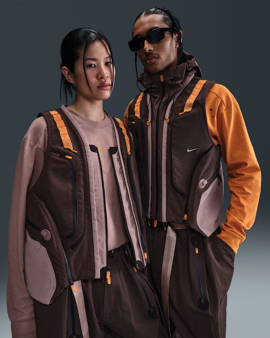 Chaleco modular Nike ISPA - Tierra/Malva humeante/Monarca