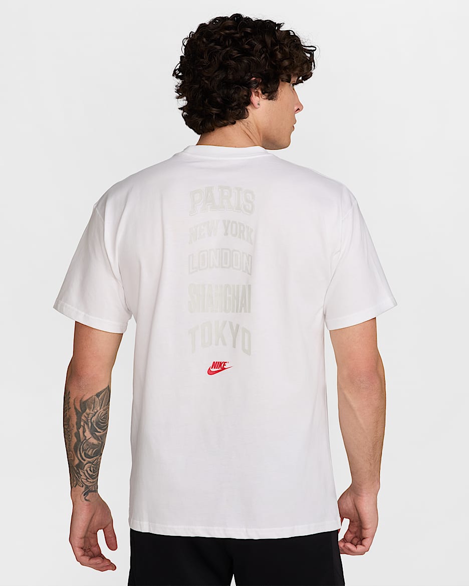 Playera Max90 para hombre Nike Sportswear - Blanco