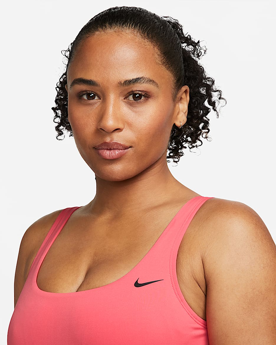 Nike Essential U-Back Women's One-Piece Swimsuit - Sea Coral