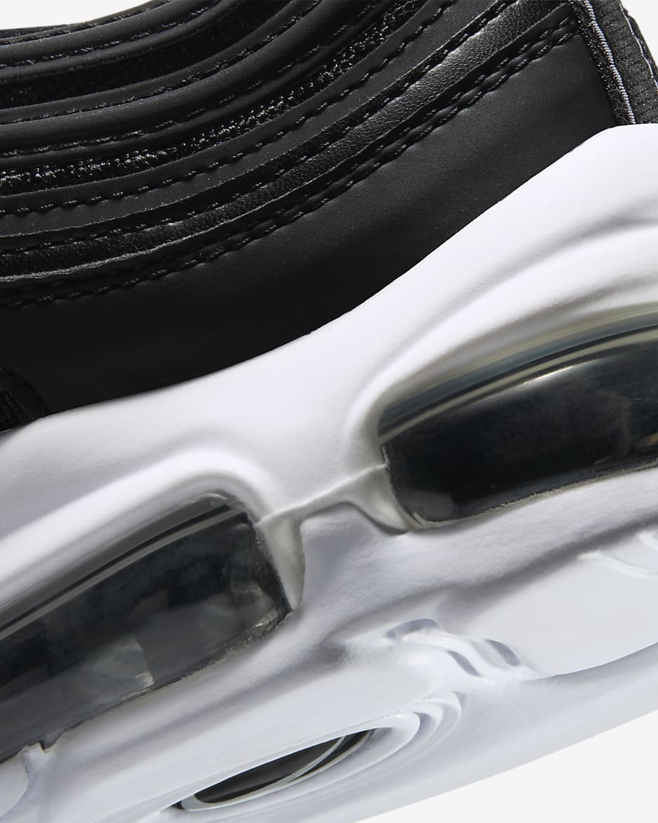 Nike Air Max 97 Older Kids' Shoes - Black/White