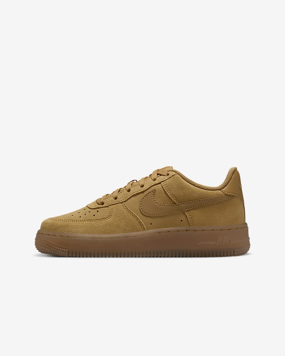 Tenis para niños grandes Nike Air Force 1 LV8 - Trigo/Marrón claro goma/Trigo